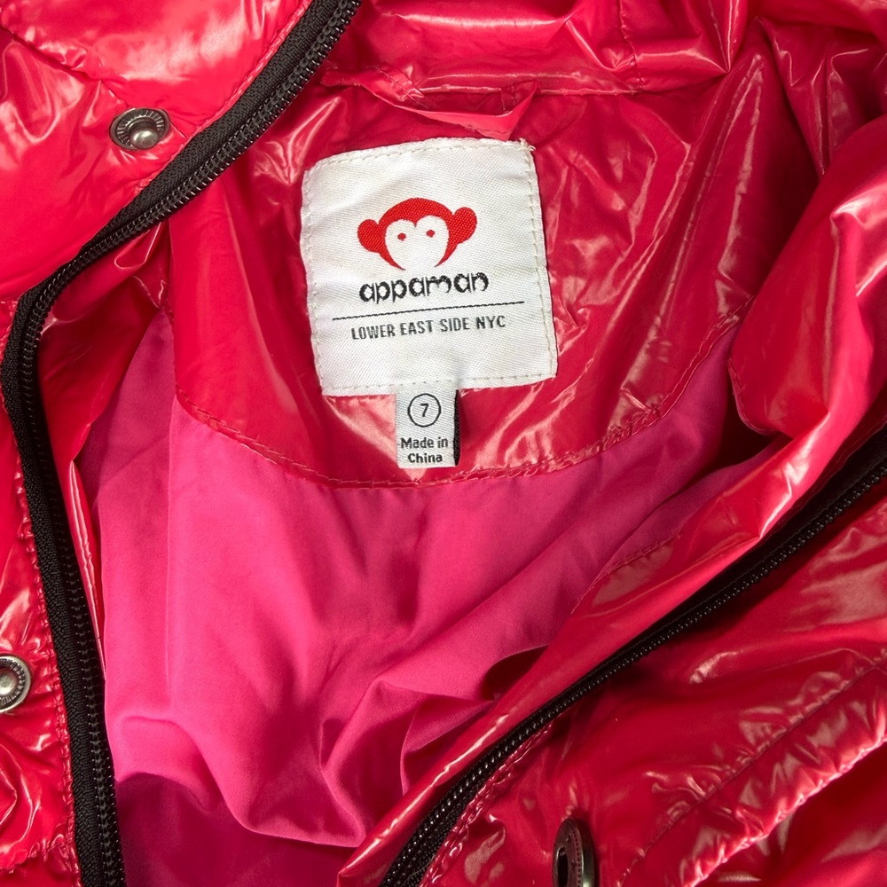 Appaman Pink bubble coat - little kids